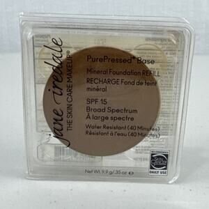 Jane Iredale PurePressed Base SPF 15 Mineral Foundation Refill VELVET .35oz